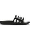 Kids Adidas Sandals | Boys' Adidas Little Kid & Big Kid Adilette Comfort Ad Slides Black/White