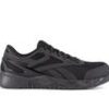 Men REEBOK WORK Electric Hazard | Men'S Reebok Work Nanoflex Tr Rb3315 Work Shoes Black