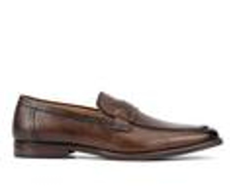 Men Vintage Foundry Co Loafers | Men'S Vintage Foundry Co Rawson Dress Loafers Brown