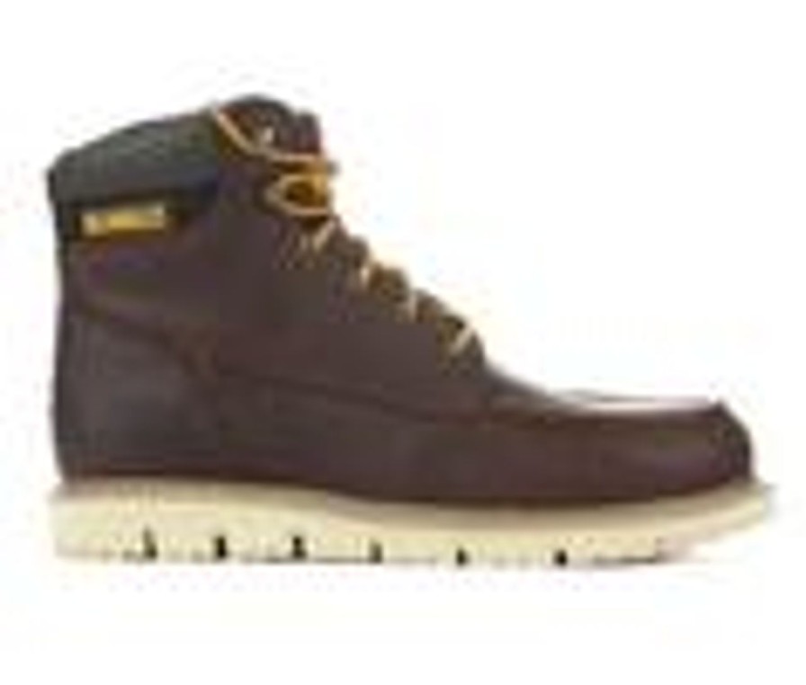 Men DeWALT Soft Toe | Men'S Dewalt Flex Moc Work Boots Walnut Pit Stop