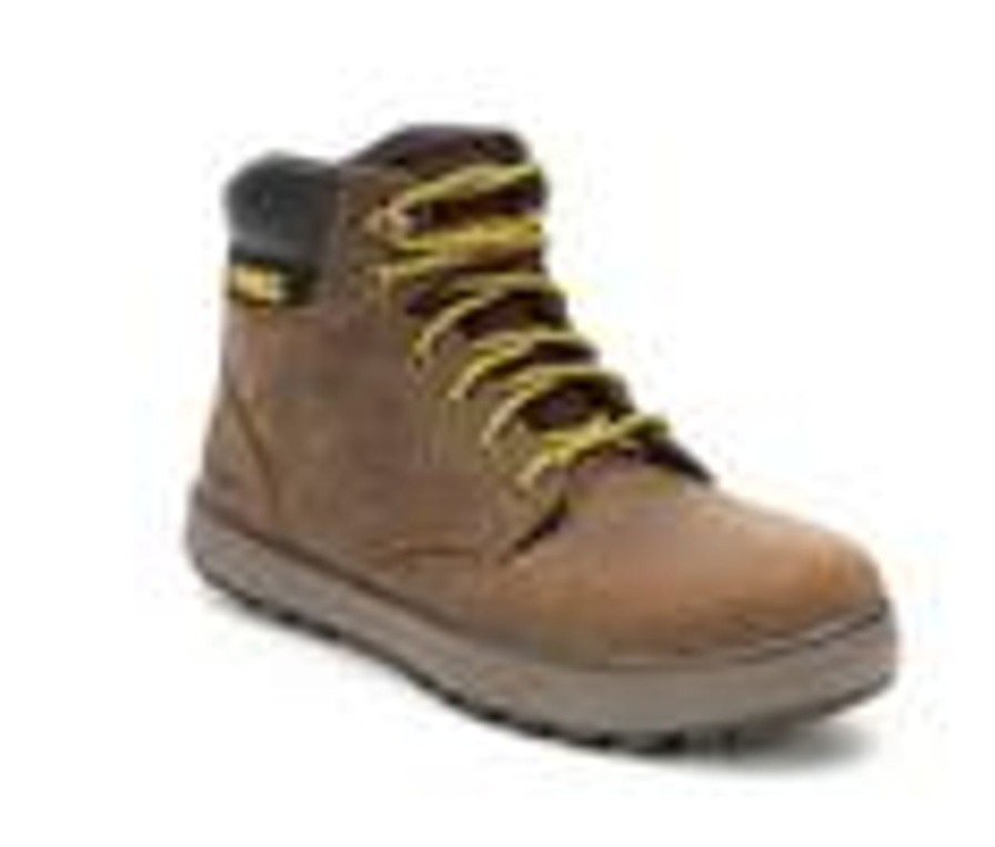 Men DeWALT Electric Hazard | Men'S Dewalt Plasma 6 Inch Steel Toe Work Boots Brown