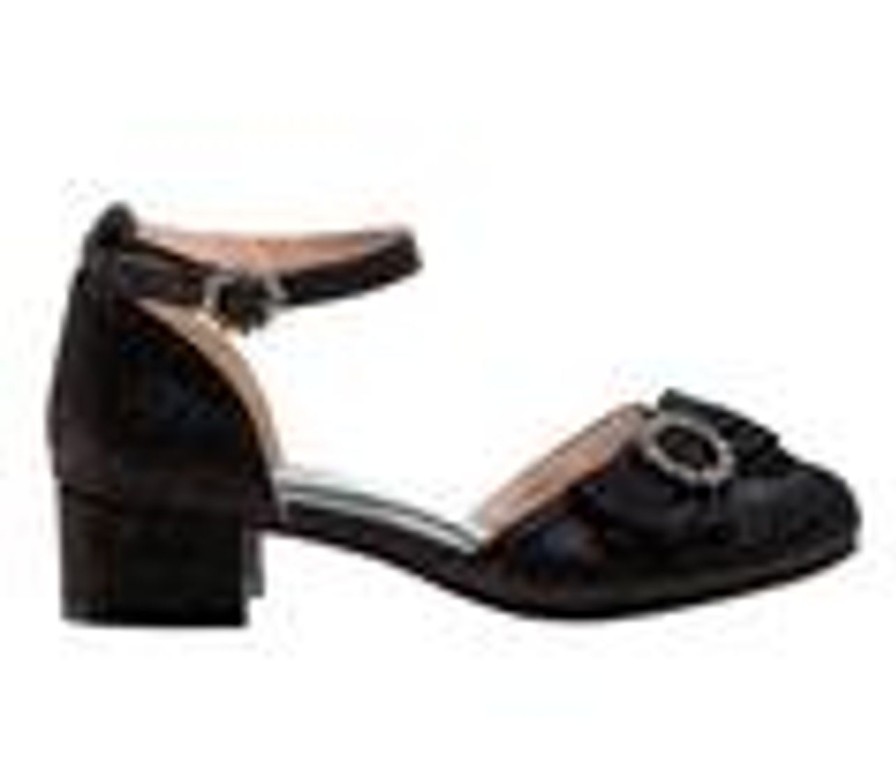 Kids Badgley Mischka Dress | Girls' Badgley Mischka Little Kid & Big Kid Elizabeth Dress Shoes Black Glitter