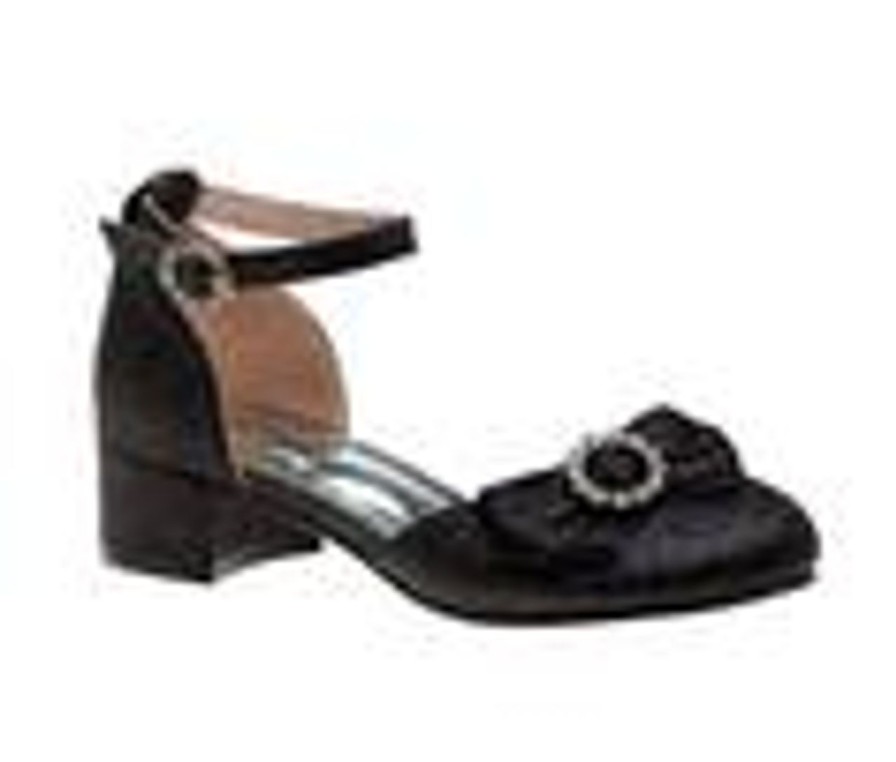 Kids Badgley Mischka Dress | Girls' Badgley Mischka Little Kid & Big Kid Elizabeth Dress Shoes Black Glitter