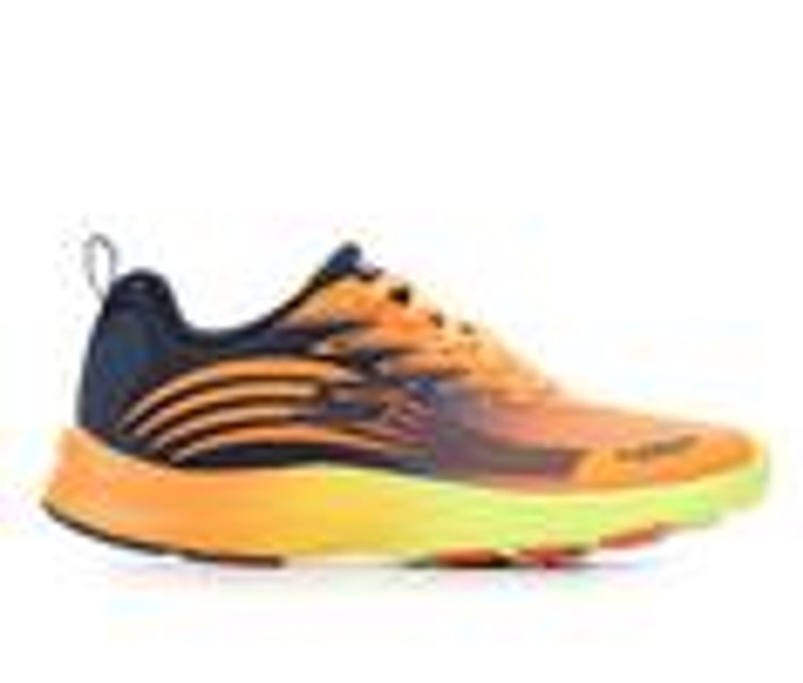 Kids Skechers Athletics & Sneakers | Boys' Skechers Little Kid & Big Kid Razor Grip Running Shoes Orange/Navy