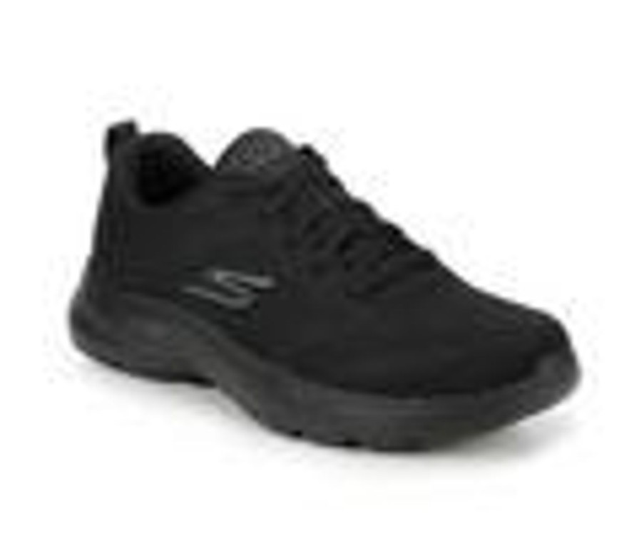 Men Skechers Walking And Hiking | Men'S Skechers 216209 Go Walk 6 Walking Shoes Black