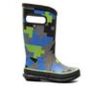 Kids Bogs Footwear Boots | Kids' Bogs Footwear Toddler & Little Kid Big Camo Rain Boots Black/Green