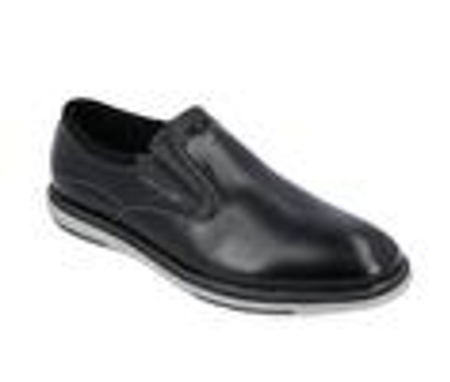 Men Vance Co. Loafers And Slip-Ons | Men'S Vance Co. Willis Casual Loafers Black