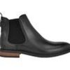 Men Tommy Hilfiger Boots | Men'S Tommy Hilfiger Vitus Chelsea Dress Boots Black