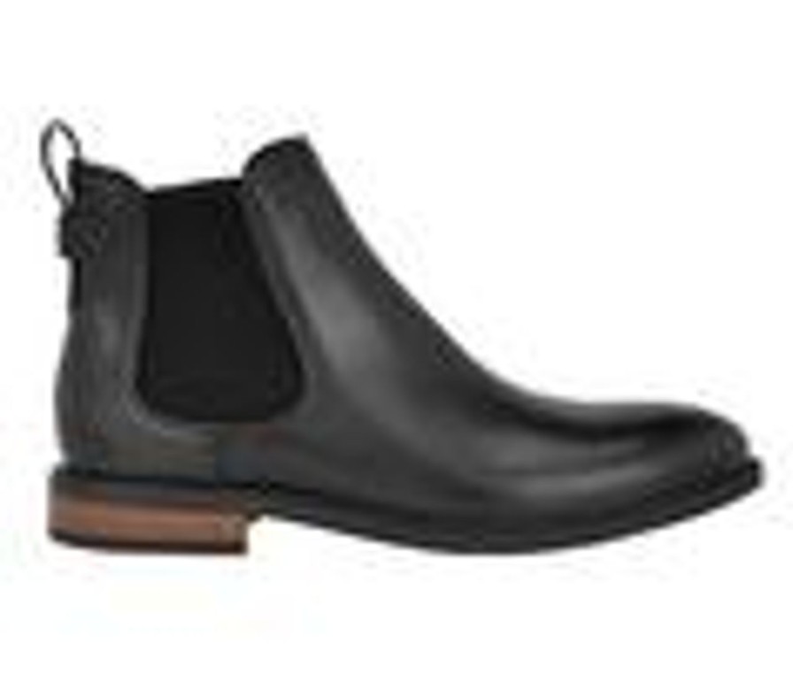 Men Tommy Hilfiger Boots | Men'S Tommy Hilfiger Vitus Chelsea Dress Boots Black