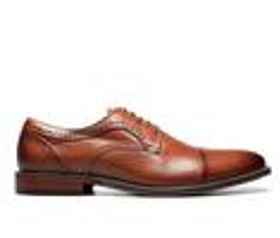 Men Stacy Adams Oxfords | Men'S Stacy Adams Maddox Dress Shoes Cognac