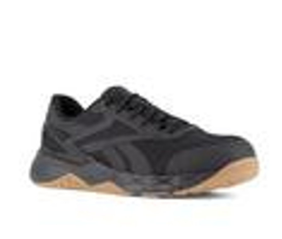 Men REEBOK WORK Composite And Alloy Toe | Men'S Reebok Work Nanoflex Tr Work 3317 Work Shoes Black/Gum