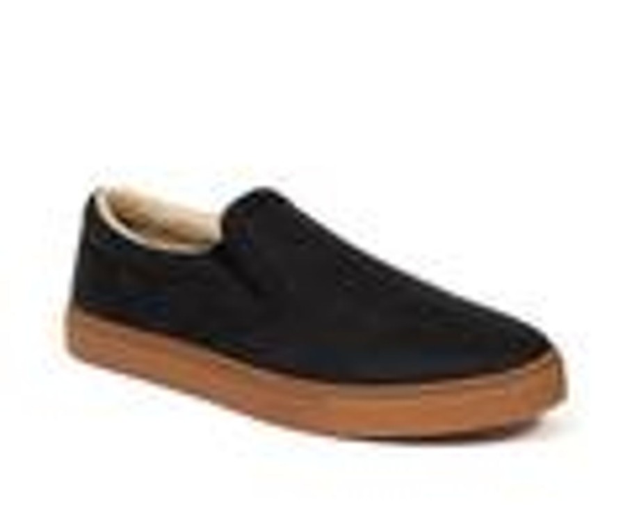 Men Deer Stags Slip-Ons | Men'S Deer Stags Tillard Slip-On Sneakers Black