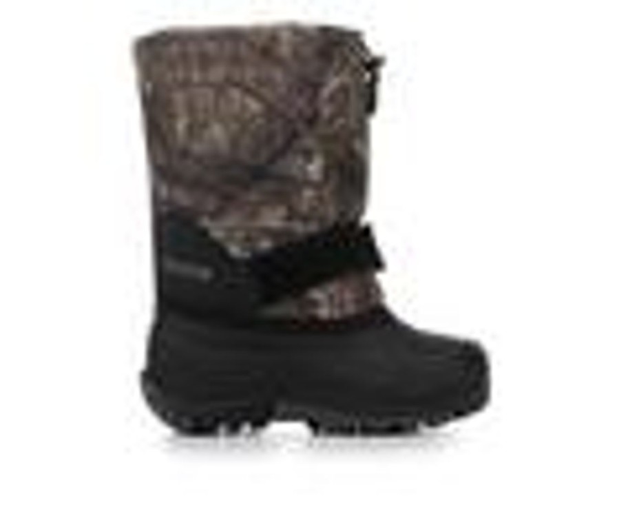 Kids Kamik Boots | Boys' Kamik Little Kid & Big Kid Rocket Camo Sustainable Winter Boots Mossy Oak