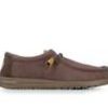 Men HEYDUDE Loafers And Slip-Ons | Men'S Heydude Wally Corduroy Casual Shoes Chocolate