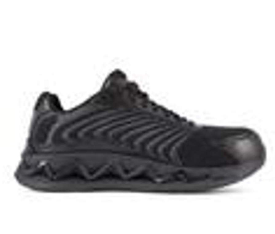 Men REEBOK WORK Composite And Alloy Toe | Men'S Reebok Work Zig Elusion Heritage Work Rb3220 Work Shoes Black