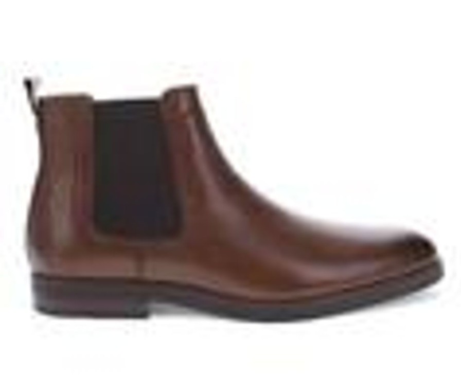 Men Dockers Boots | Men'S Dockers Brookside Chelsea Boots Cognac