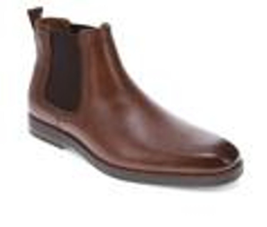 Men Dockers Boots | Men'S Dockers Brookside Chelsea Boots Cognac