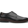 Men Flexi Shoes Oxfords | Men'S Flexi Shoes Parker Dress Shoes Black