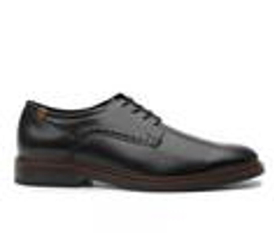 Men Flexi Shoes Oxfords | Men'S Flexi Shoes Parker Dress Shoes Black