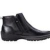 Men Propet Boots | Men'S Propet Brock Dress Shoes Black