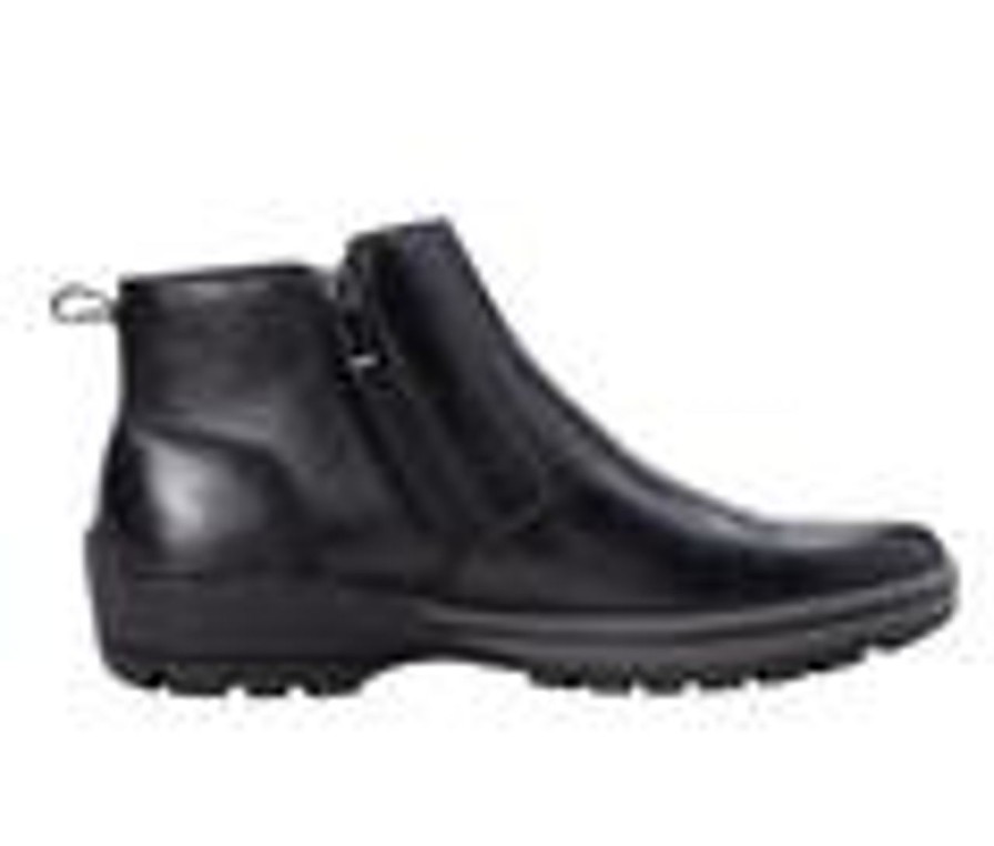 Men Propet Boots | Men'S Propet Brock Dress Shoes Black