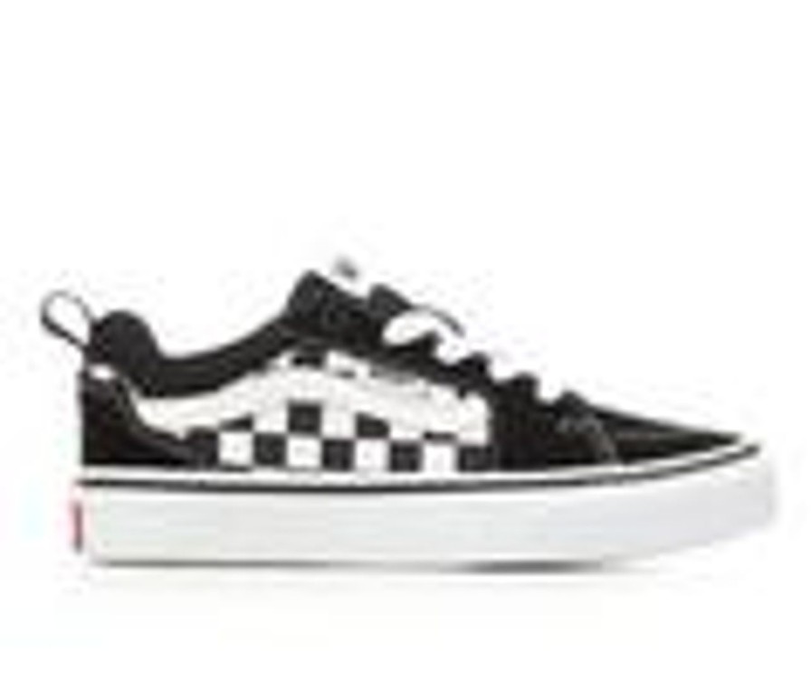 Kids Vans Athletics & Sneakers | Boys' Vans Little Kid & Big Kid Filmore Skate Shoes Blk/Wht/Check