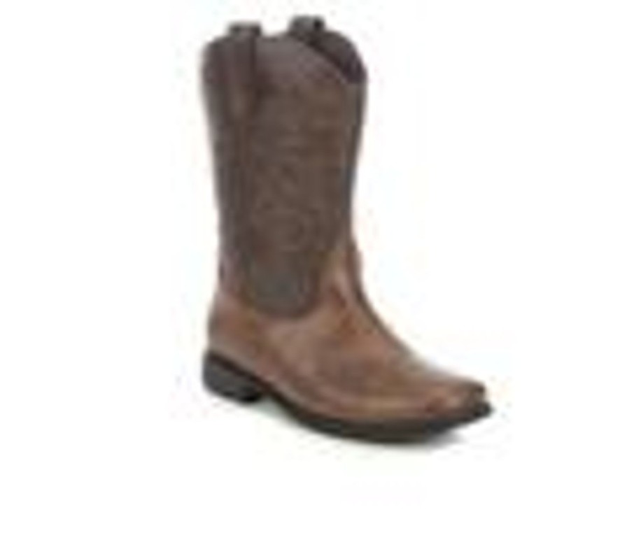 Kids Stone Canyon Boots | Boys' Stone Canyon Little Kid & Big Kid Jared Cowboy Boots Brown