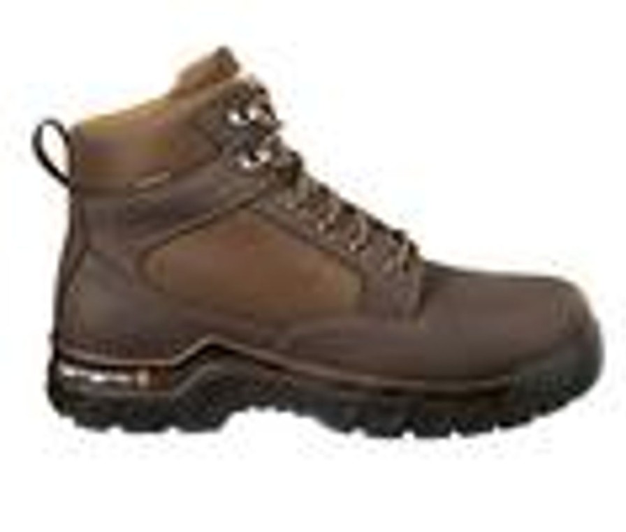 Men Carhartt Waterproof | Men'S Carhartt Ff6013 Rugged Flex Waterproof 6 Brown