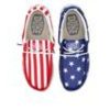 Men HEYDUDE Loafers And Slip-Ons | Men'S Heydude Wally Patriotic Casual Shoes American Flag