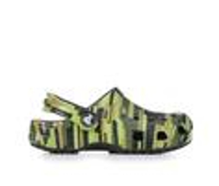 Kids Crocs Sandals | Boys' Crocs Infant Classic Digi Camo Clog 4-10 Black/Multi