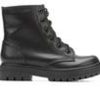 Kids Unr8ed Boots | Girls' Unr8Ed Little Kid & Big Kid Firm Combat Boots Black