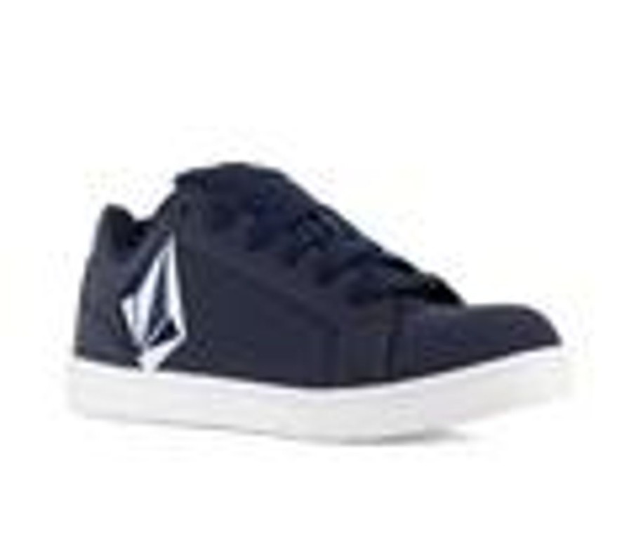 Men Volcom Work Electric Hazard | Men'S Volcom Work Stone W Ct Eh Work Shoes Blue/Navy