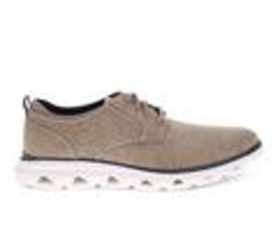 Men Dockers Oxfords | Men'S Dockers Finley Casual Oxfords Taupe