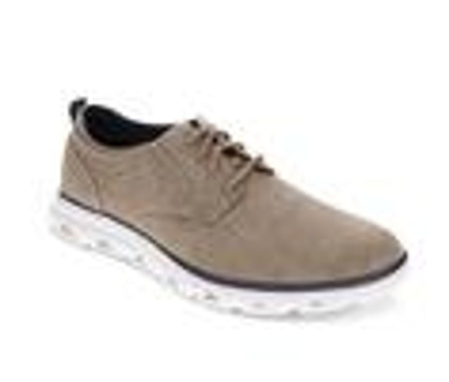 Men Dockers Oxfords | Men'S Dockers Finley Casual Oxfords Taupe