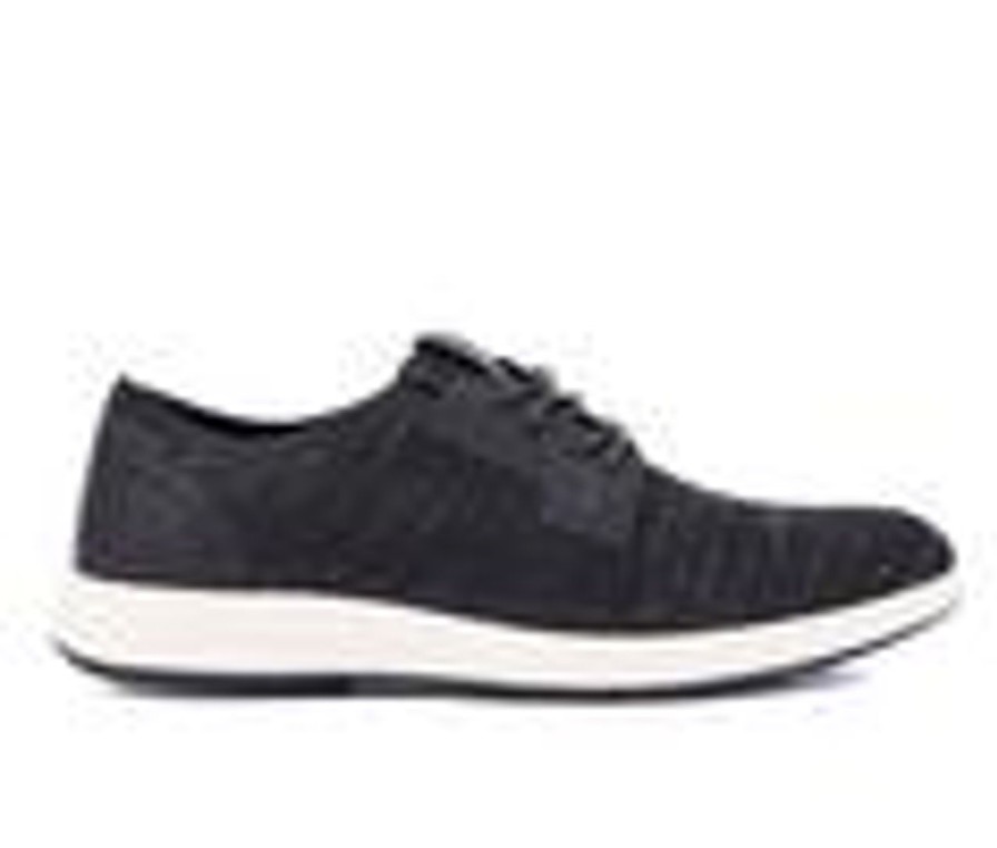 Men Xray Footwear Oxfords | Men'S Xray Footwear Bavette Casual Oxfords Sneakers Black