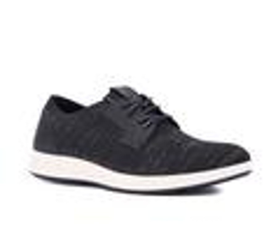 Men Xray Footwear Oxfords | Men'S Xray Footwear Bavette Casual Oxfords Sneakers Black