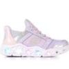 Kids Skechers Casual | Girls' Skechers Little Kid & Big Kid Galaxy Lights Cosmic Slip-Ins Light-Up Shoes Lavender/Multi