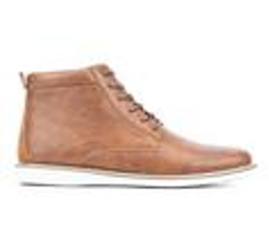 Men Reserved Footwear Boots | Men'S Reserved Footwear Colton Lace Up Dress Boots Brown