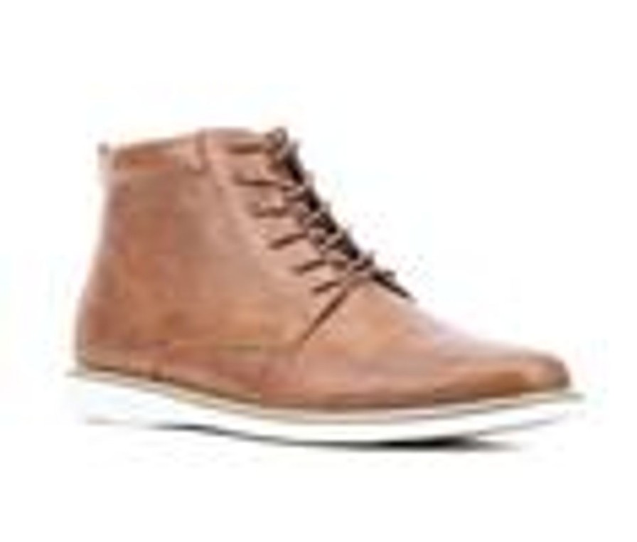 Men Reserved Footwear Boots | Men'S Reserved Footwear Colton Lace Up Dress Boots Brown