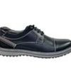 Men Freeman Oxfords | Men'S Freeman Jason Dress Shoes Black