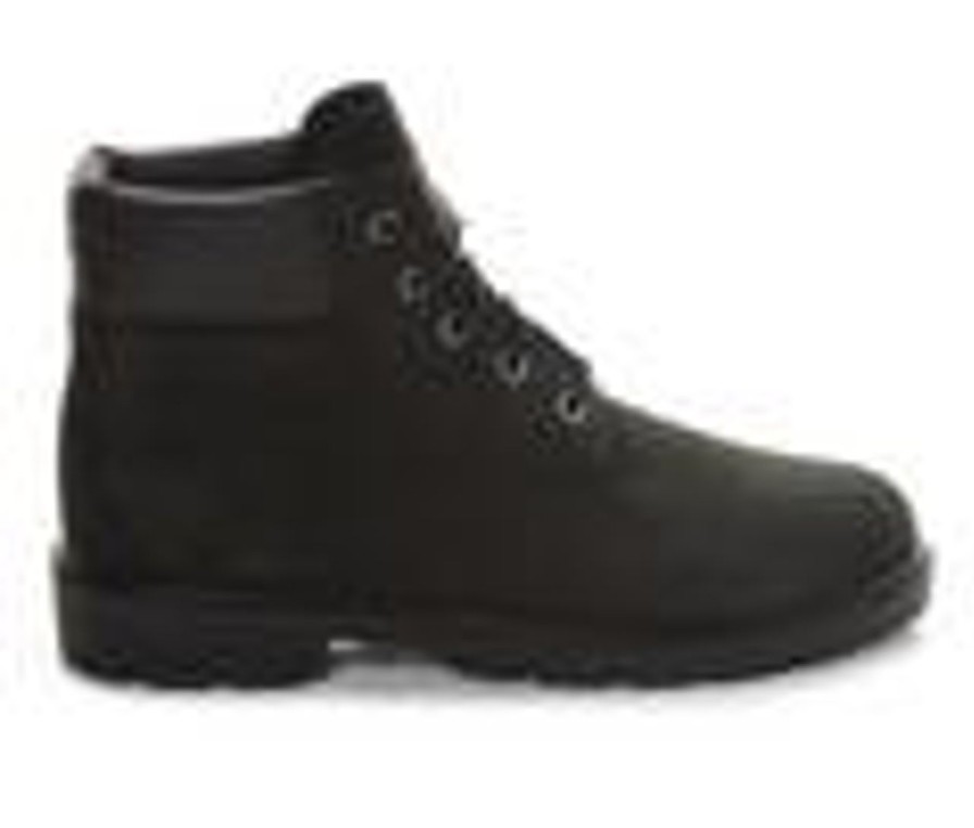 Kids Timberland Boots | Boys' Timberland Big Kid 10910 6 Inch Classic Boots Black Nubuck