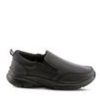 Men SPRING STEP Slip Resistant | Men'S Spring Step Whitaker Slip Resistant Shoes Black