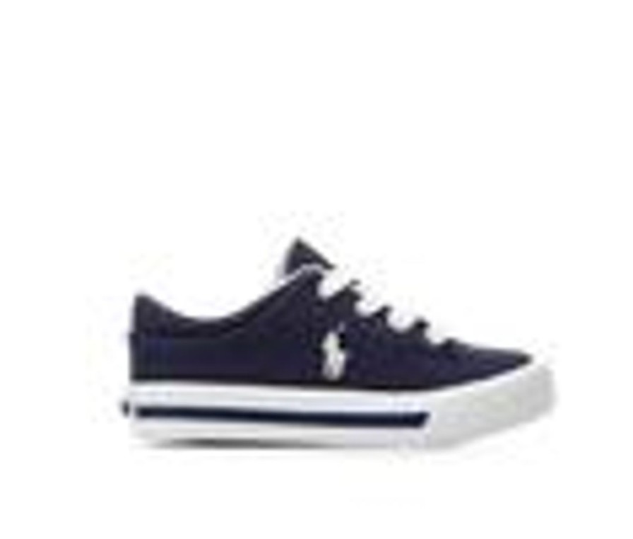 Kids Polo Athletics & Sneakers | Boys' Polo Toddler & Little Kid Elmwood Sneakers Navy/White