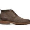 Men Dr. Scholls Boots | Men'S Dr. Scholls Sync Up Chukka Dress Shoes Chestnut Brown