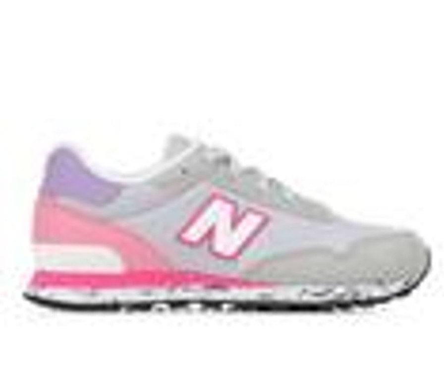 Kids New Balance Athletics & Sneakers | Girls' New Balance Big Kid 515 Running Shoes Rain Cloud/Pink