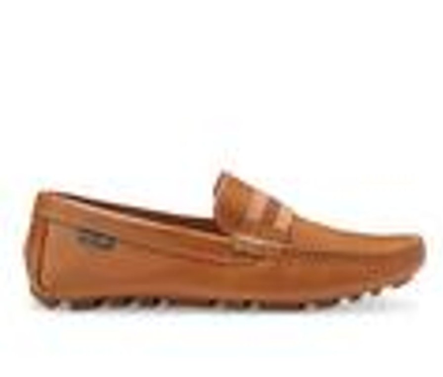 Men Eastland Loafers And Slip-Ons | Men'S Eastland Whitman Driving Moc Loafers Camel