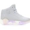 Kids Skechers Casual | Girls' Skechers Little & Big Kid S-Lights Remix Sound Activated Light-Up Sneakers White