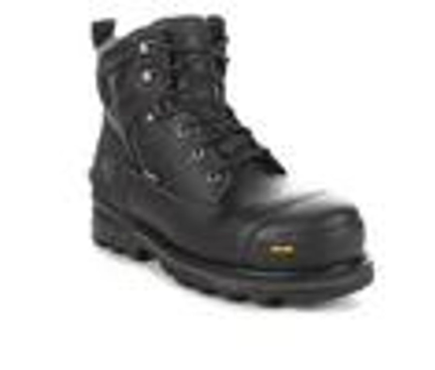 Men Timberland Pro Waterproof | Men'S Timberland Pro A29Rv Boondock Hd Work Boots Black