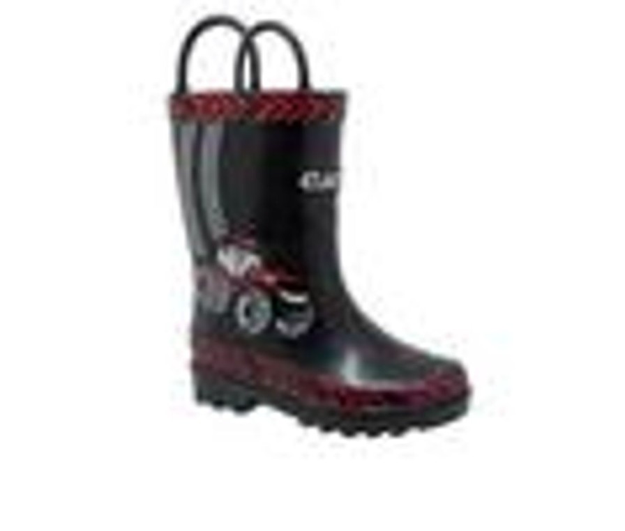 Kids Case IH Boots | Kids' Case Ih Toddler 3D Big Red Rain Boots Black