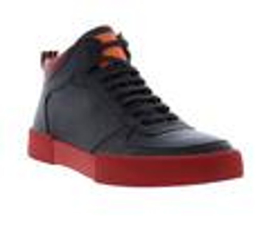 Men French Connection High Tops | Men'S French Connection Dion High Top Fashion Sneakers Black